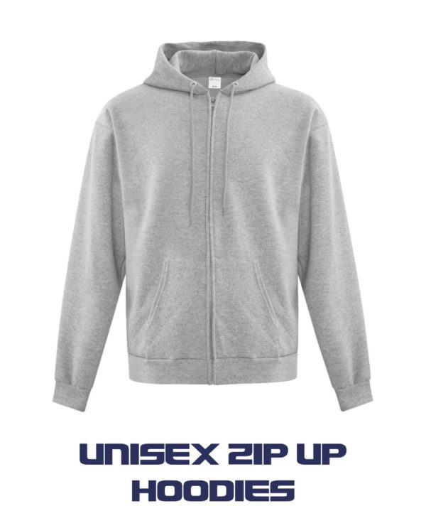 Unisex Zip up Hoodies