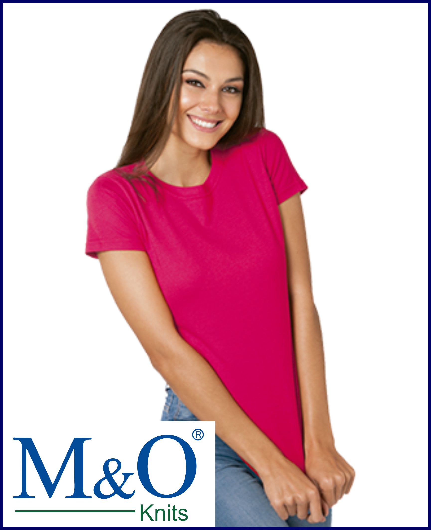 M&O LADIES GOLD SOFT TOUCH T-SHIRT 4810