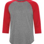 S3526 Charcoal Heather/True red