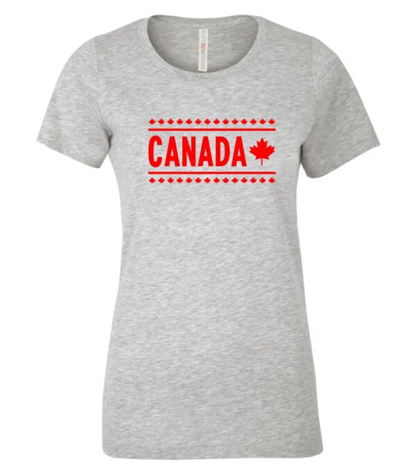 Canada with Maple Leaf - Women's T-Shirt