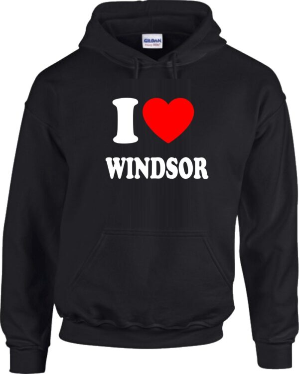 I LOVE WINDSOR - Hooded Sweatshirt