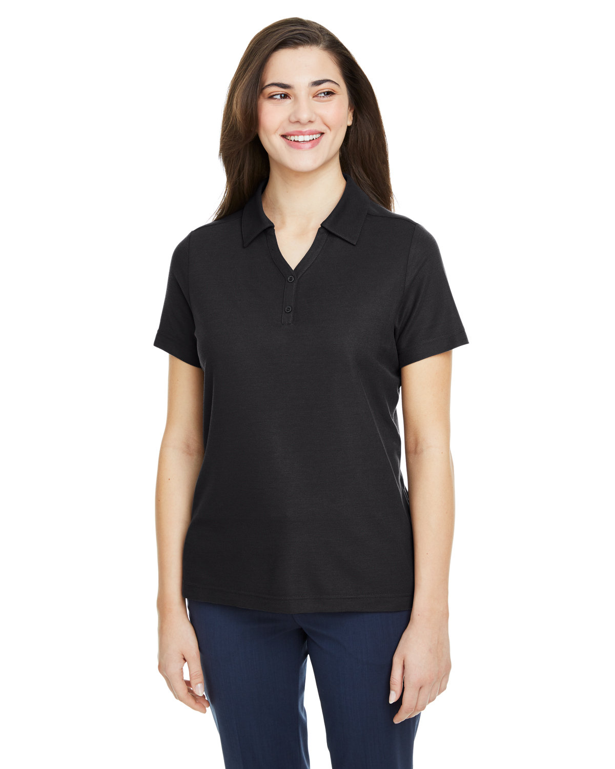 Core365 Ladies' Fusion ChromaSoft™ Pique Polo CE112W