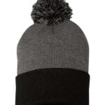 dark heather grey black