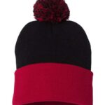 black red
