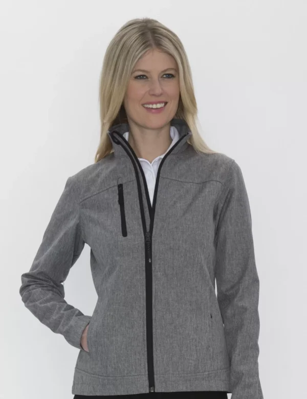 COAL HARBOUR® PREMIER WATER REPELLENT SOFT SHELL LADIES' JACKET. L0760