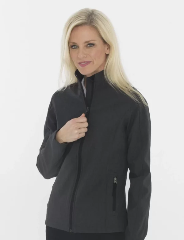 COAL HARBOUR® EVERYDAY WATER REPELLENT SOFT SHELL LADIES' JACKET. L7603