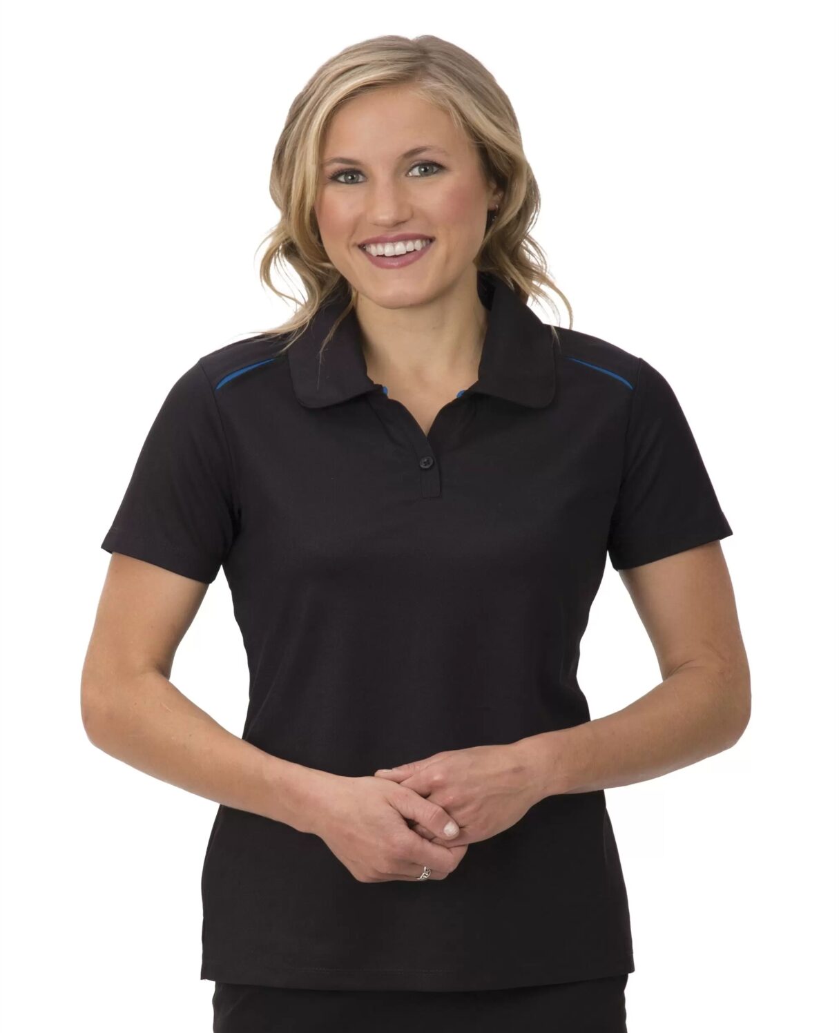 COAL HARBOUR® SNAG RESISTANT CONTRAST INSET LADIES' SPORT SHIRT. L4002