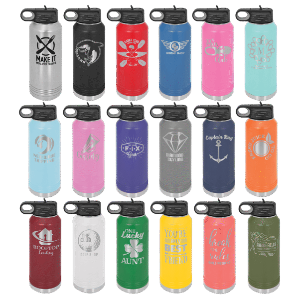 Polar Camel 32 oz. Stainless Steel Water Bottle - Image 2