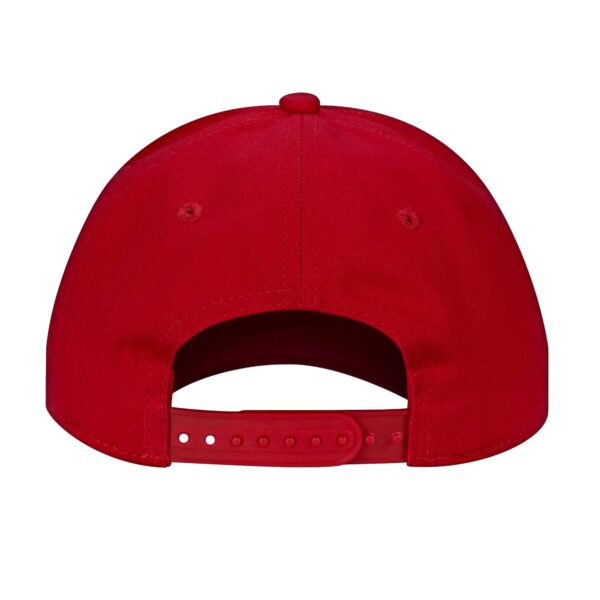 Snap Back Cotton Twill Value Cap With Leather Patch H08200P - Image 2