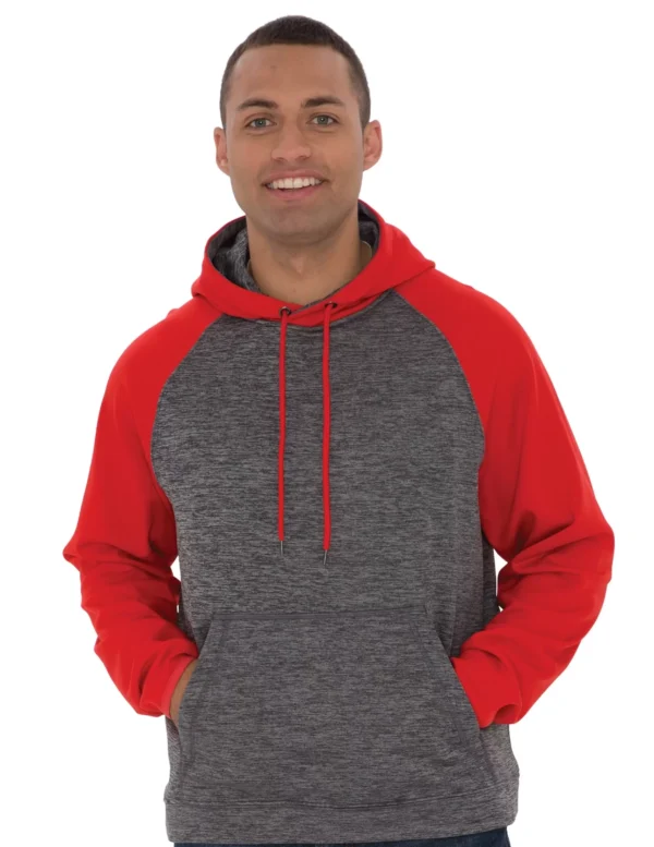ATC DYNAMIC HEATHER FLEECE TWO TONE HOODIE - F2047