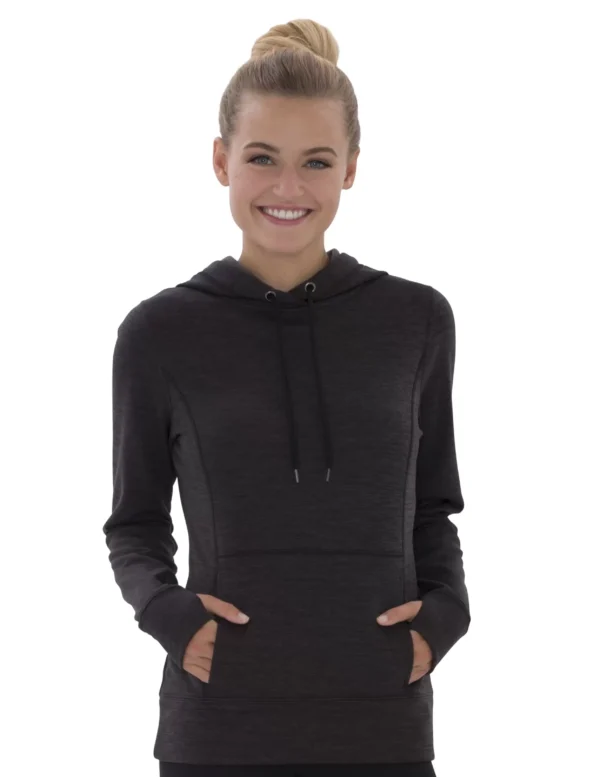 ATC DYNAMIC HEATHER FLEECE LADIES' HOODIE - L2033