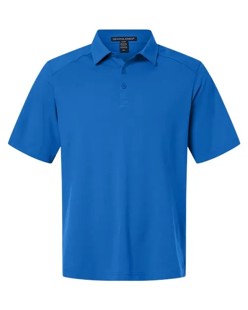 Devon & Jones DG102 Men's Seaton Pebble Textured Polo