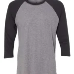 Vintage Black Sleeves/ Premium Heather Body