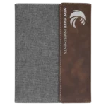 Rustic/Silver Leatherette / Gray