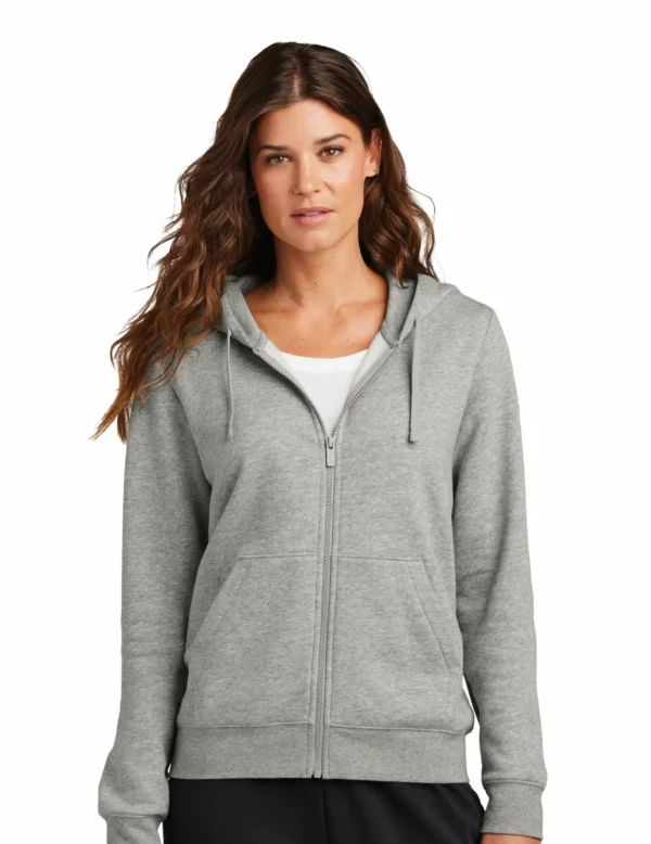 NIKE CLUB FLEECE SLEEVE SWOOSH LADIES' FULL ZIP HOODIE