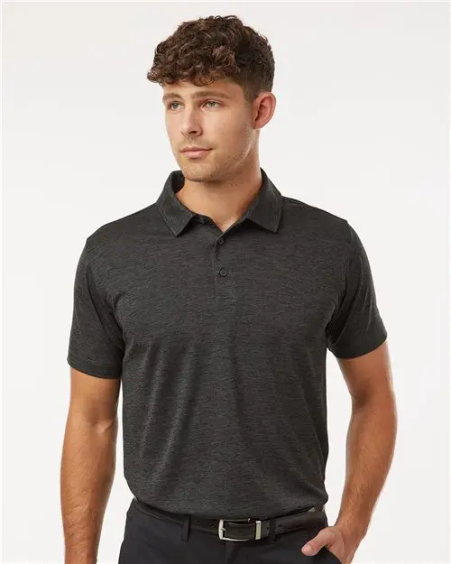 AllPro Men's Pro-Lock Performance Melange Polo - 4HM00