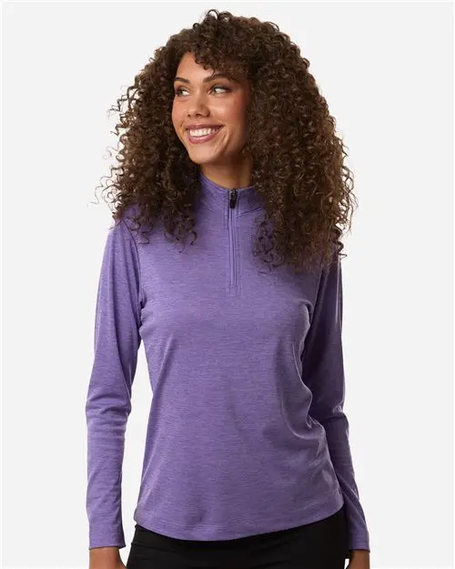 AllPro Women's Pro-Lock Performance Melange Quarter-Zip Pullover - 4HM70L