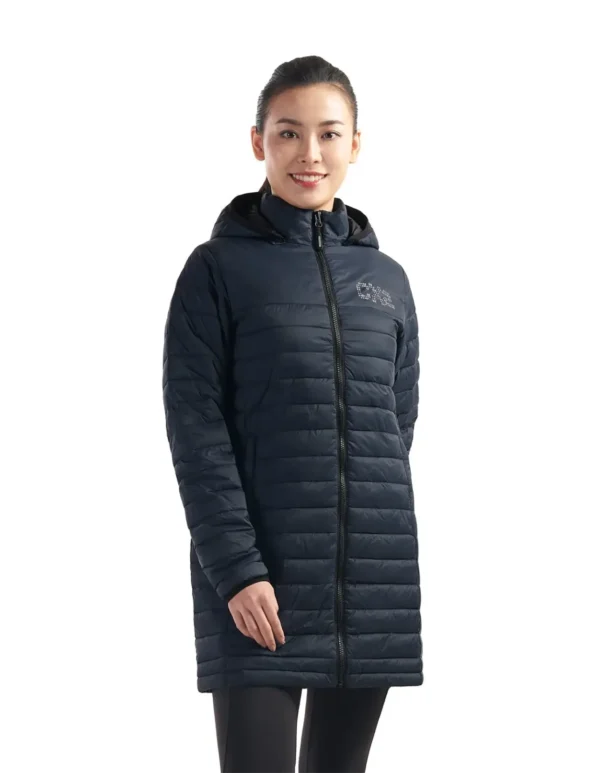 Glacier Bay - Ladies Full Length Puffy Jacket w/ Detachable Hood - L00903