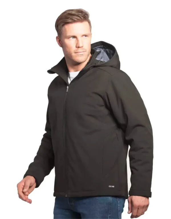 Hurricane - Men's Insulated Softshell Jacket w/ Detachable Hood - L03170