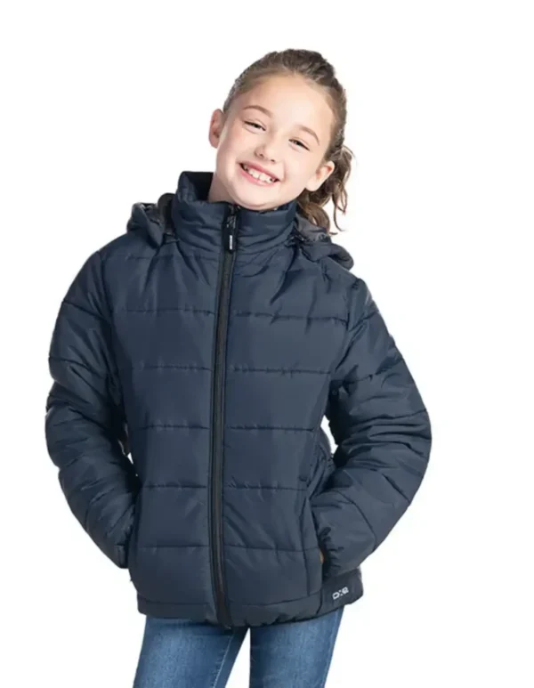 Glacial - Youth Puffy Jacket with Detachable Hood - L0980Y