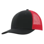 black red