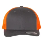 Charcoal/ Neon Orange