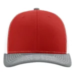 Red/White/Heather Grey